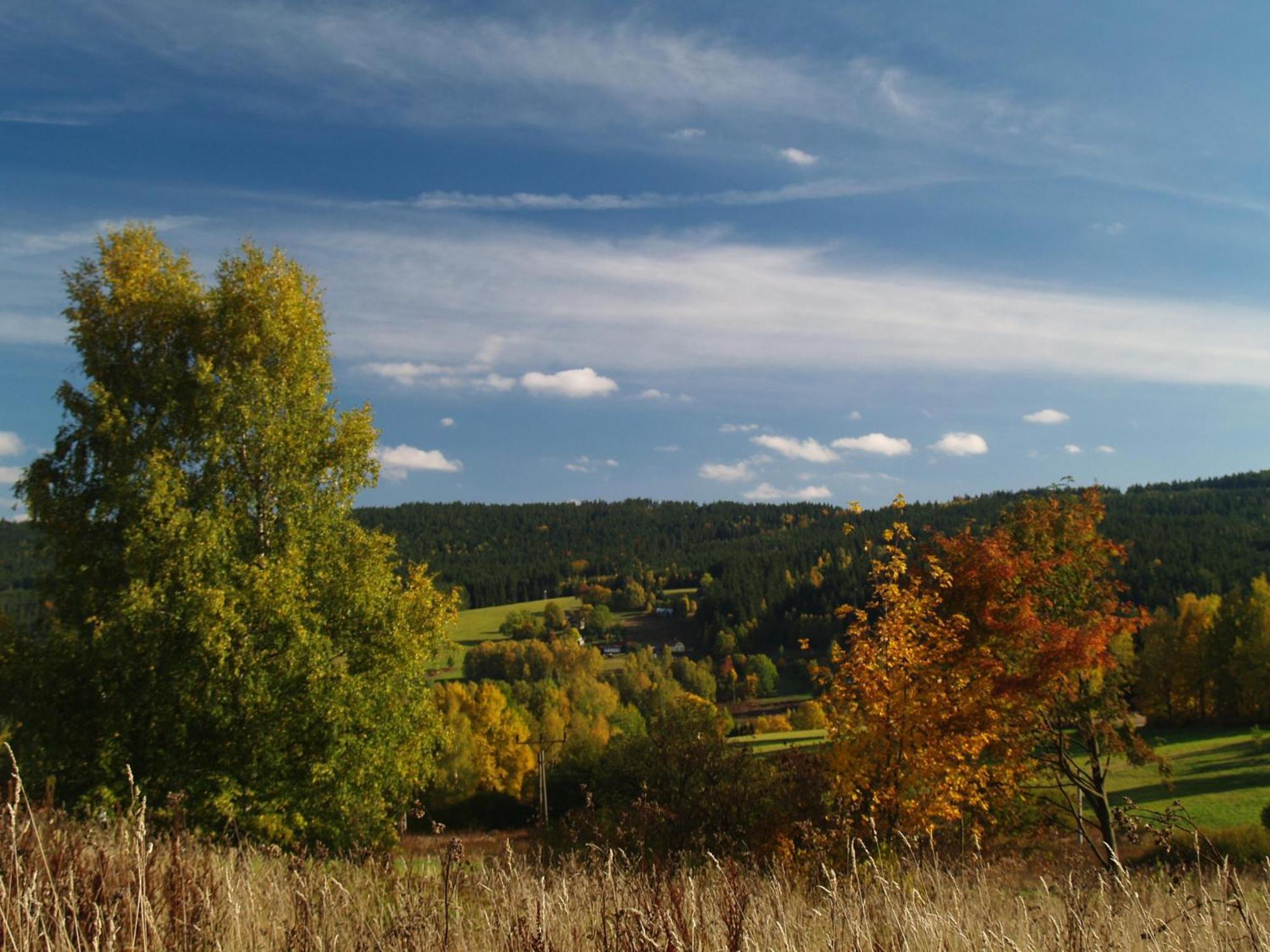 U Nas Lägenhet Smržovka Exteriör bild
