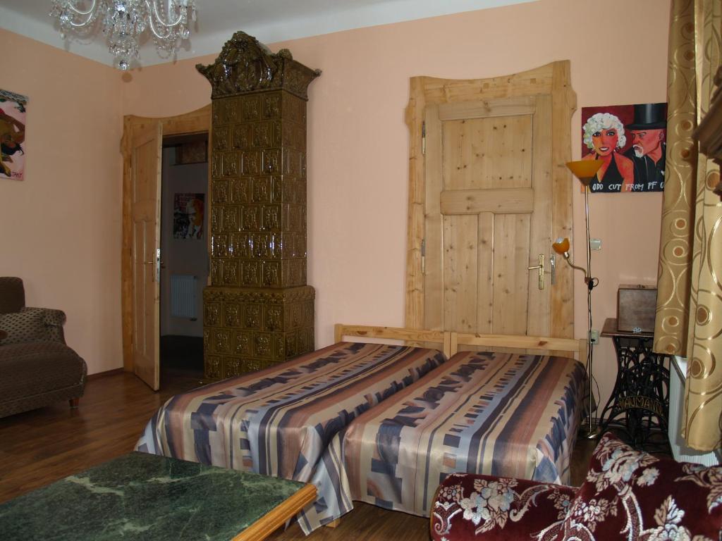 U Nas Lägenhet Smržovka Rum bild